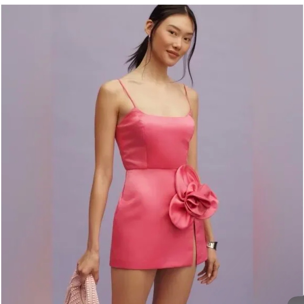 Anthropologie Delfi Collective Pink Dress